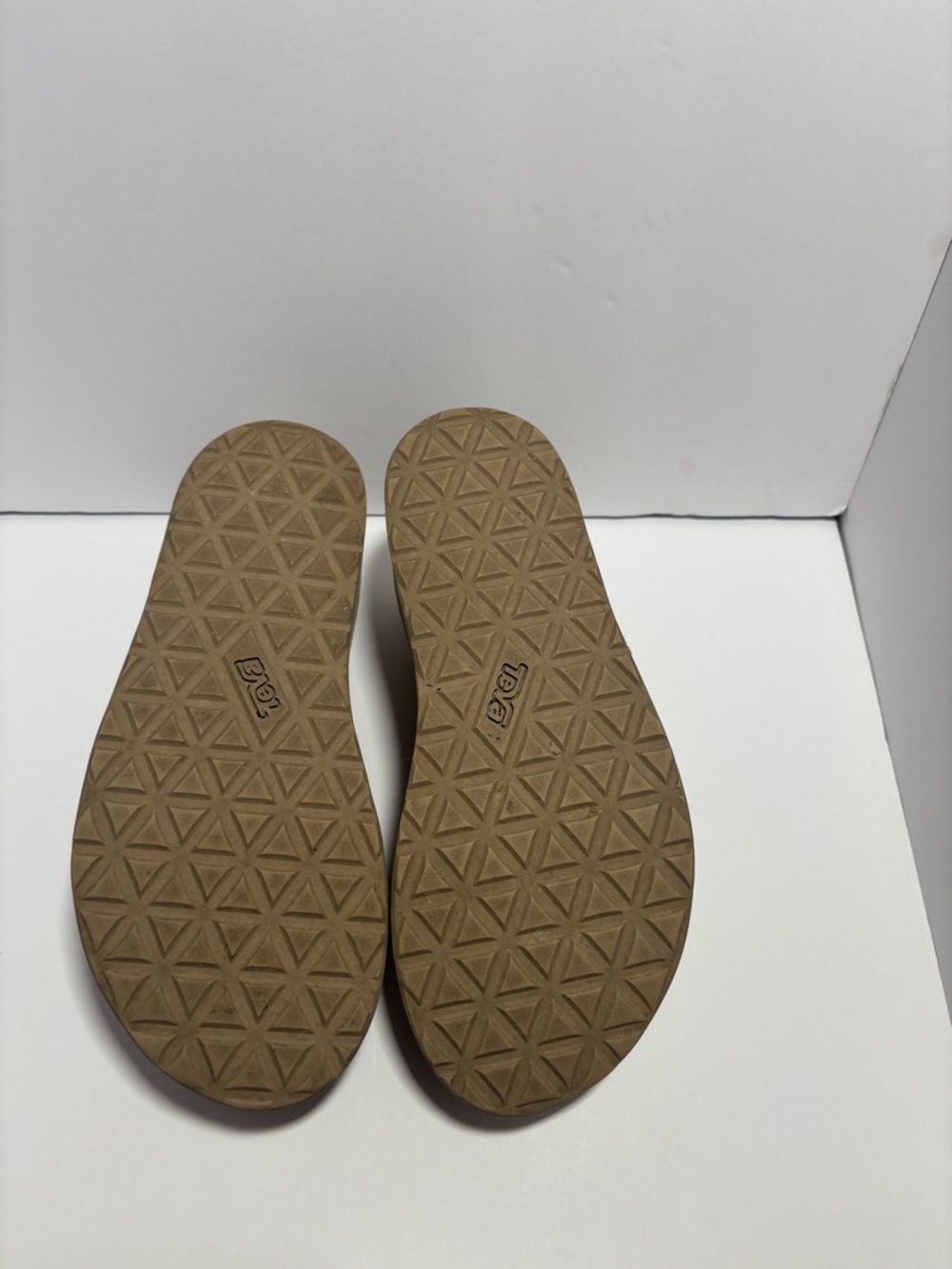 Teva Taupe Suede Strap Sandals - Picture 7 of 8